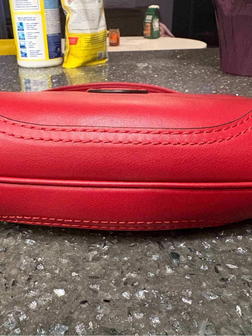 Coach Ruby Red Soho Flap Bag - Picture 6 of 8